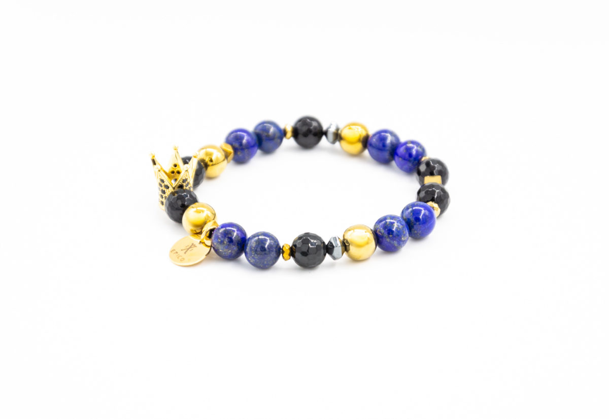 Blue majesty Lapis lazuli stones bracelet