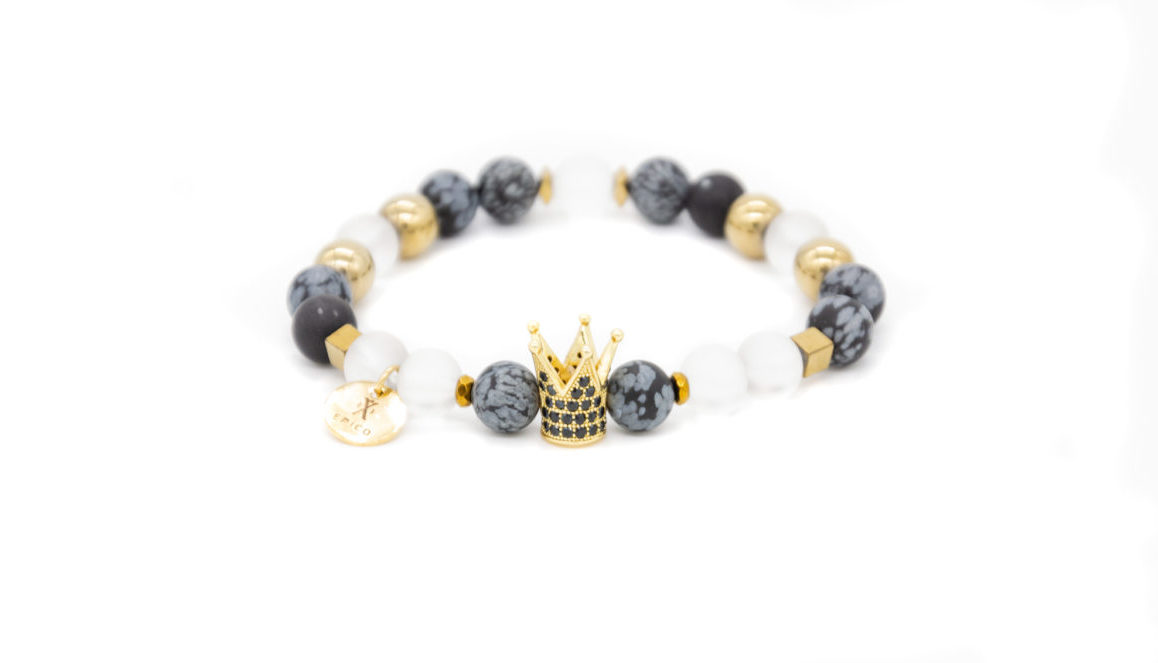 Top Bracelet with stones for man