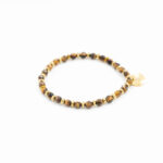 small stones tiger eye bracelet